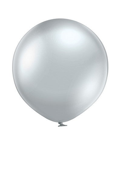 Pall. Latt. 24" - 60 cm Glossy Silver