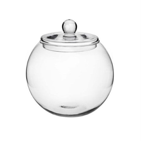 Sfera vetro h.260 d.250 bocca-d.155 mm