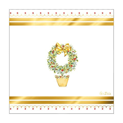CF.16 TOVAGLIOLI JOYEUX NOEL CM 33X33