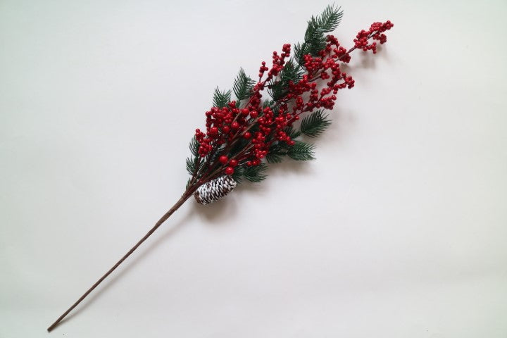RAMO NATALE H70CM *12-1