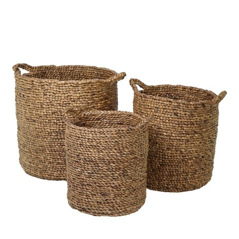 S/3 CESTI NATURALI GIACINTO D ACQUA