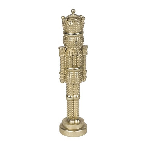 SCHIACCIANOCI ORO D.11X50CM RESINA