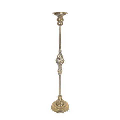CANDELIERE ORO D.15X78CM METALLO