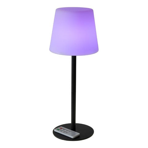 LAMPADA OUTDOOR RICARICABILE RGB NERA ME