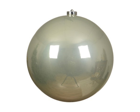 Baubles shatterproof mix 14 cm bianco me
