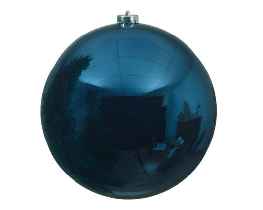 Baubles shatterproof lucido dia20 cm blu