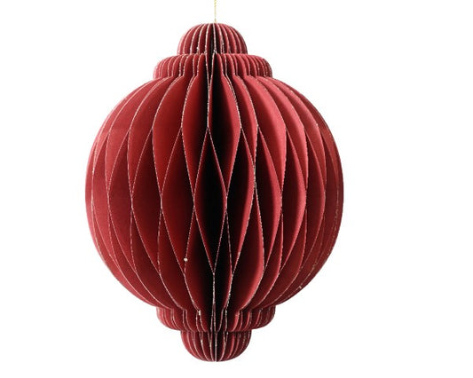 Onion pper champagne  dia30H40 cm Rosso