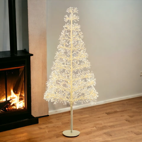Albero Conico Bianco H180cm 2100 MicroLE