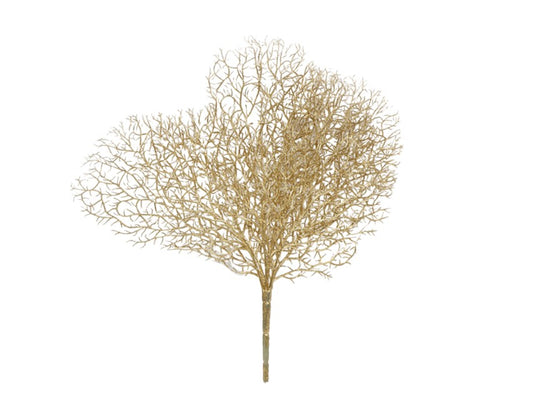 corallo mazzo 34cm oro