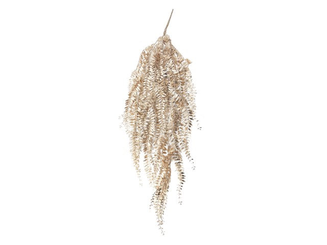 felce mazzo cadente 110cm  argento