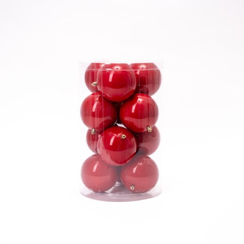 BOX SFERA D.20CM ROSSO