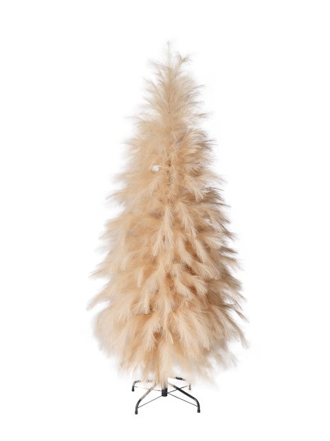 Albero pampas 180 cm beige