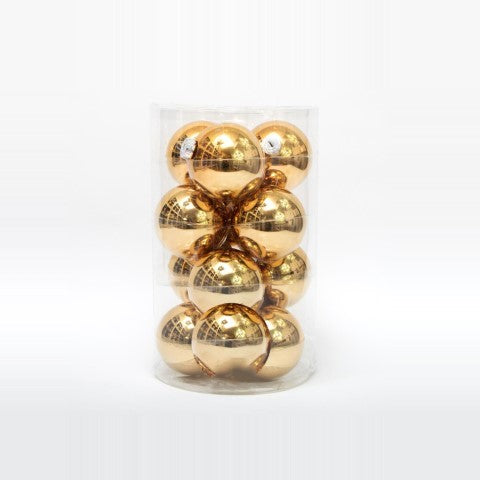 BOX SFERA D.20CM ORO METALLIZATO