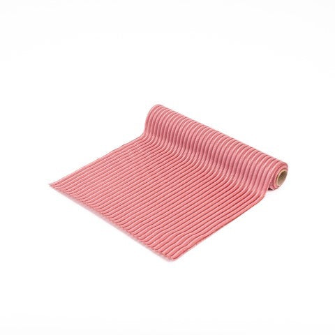 RUNNER PIEGHETTATO 28X2,7MT ROSA ANTICO