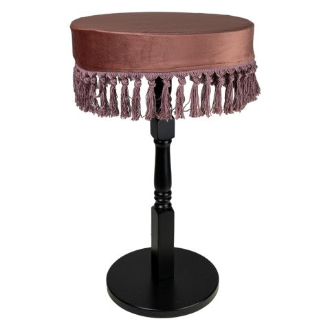 ESPOSITORE ROSA/NERO D.40X69CM LEGNO/VEL