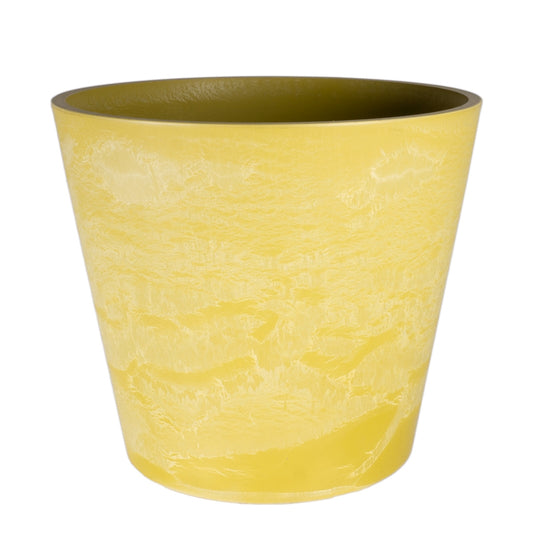 CACHE-POT GIALLO D.51X44CM PP