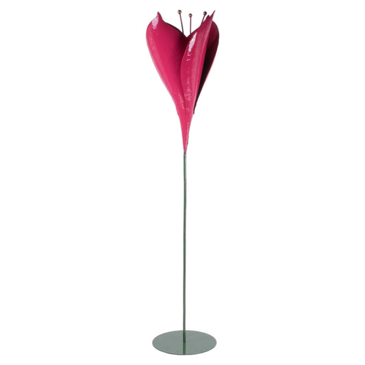 FIORE FUCSIA D.19X100CM METALLO