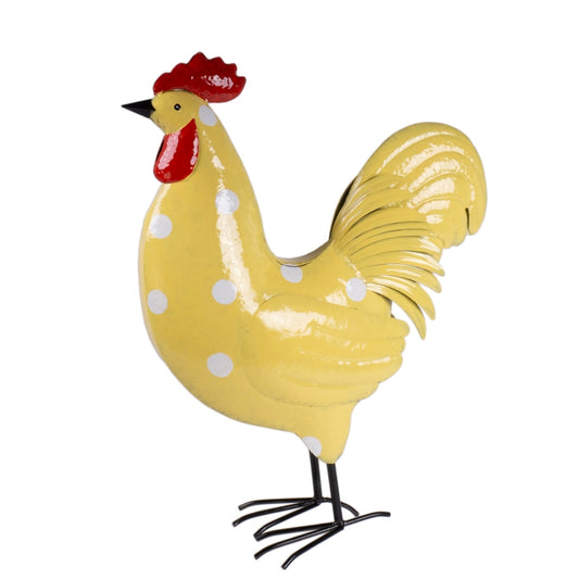 GALLO GIALLO 43X17X57CM METALLO
