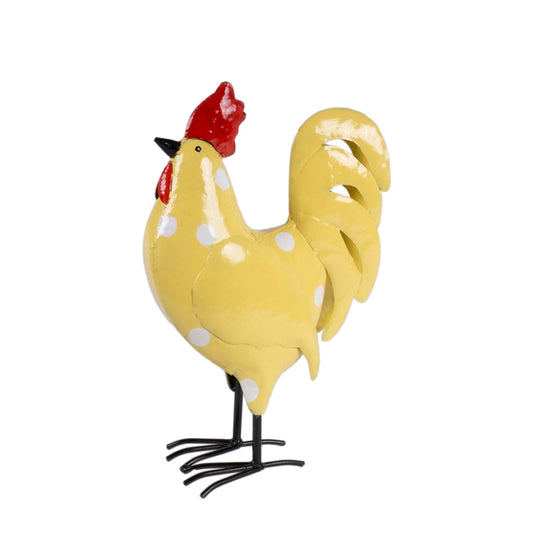 GALLO GIALLO 23X11X36CM METALLO