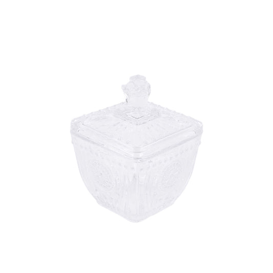 POTICHE TRASP 9X9X12CM