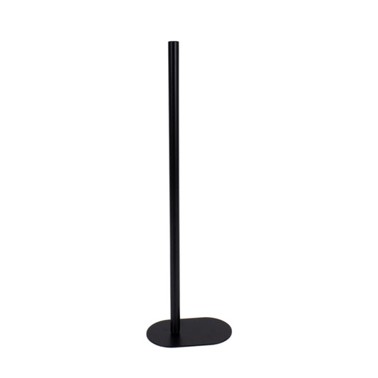 PORTAFIORE NERO 15X9X50CM