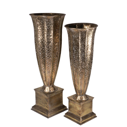 S/2 VASI ORO METALLO