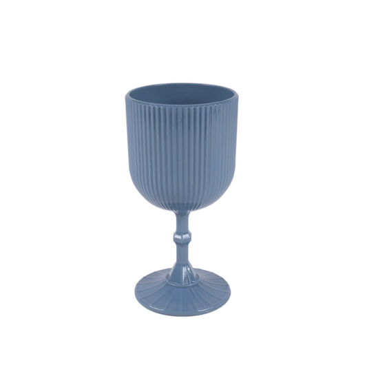 BICCHIERE BLU .8.5X17 CM ACRILICO