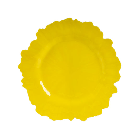 SOTTOPIATTO GIALLO  D.33 PVC