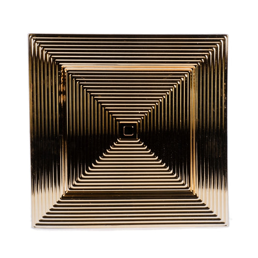 SOTTOPIATTO ORO 33X33CM PVC