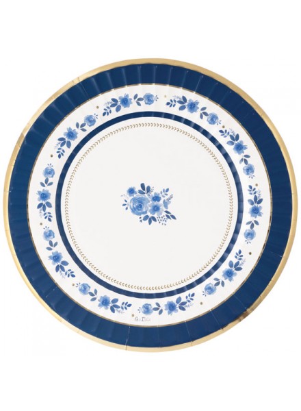 CF.6 MAXI  PIATTI BLUE ROYAL CM 33