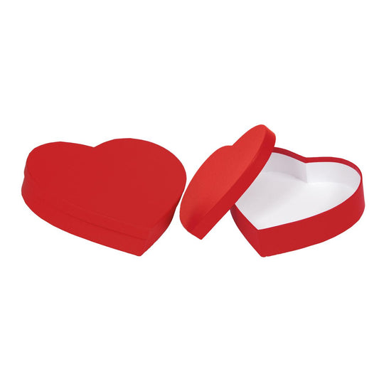 2 SCATOLE CUORE 24.5X24.5 + 21.5X21.5