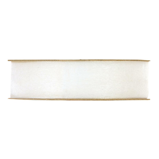 SHINING ORGANZA MM25X50MT CREAM