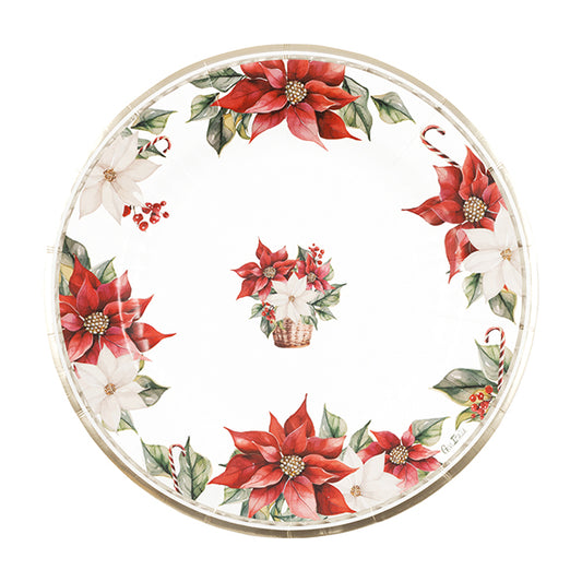 CF.8 PIATTI CM 27 STELLA DI NATALE