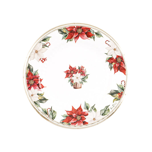 CF.8 PIATTI CM 21 STELLA DI NATALE