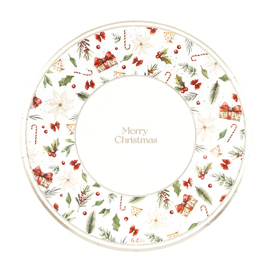 CF.8 PIATTI CM 27 A LITTLE CHRISTMAS