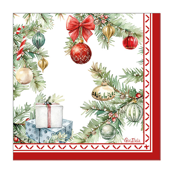 CF.16 TOVAGLIOLI CHRISTMAS GIFT CM 33X33