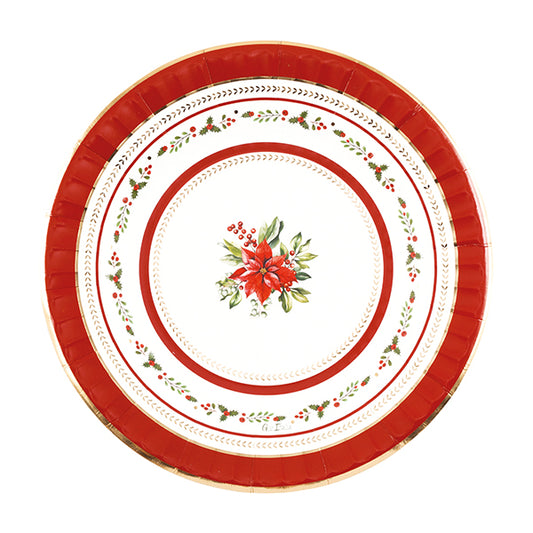 CF.8 PIATTI CM 27 RED ROYAL