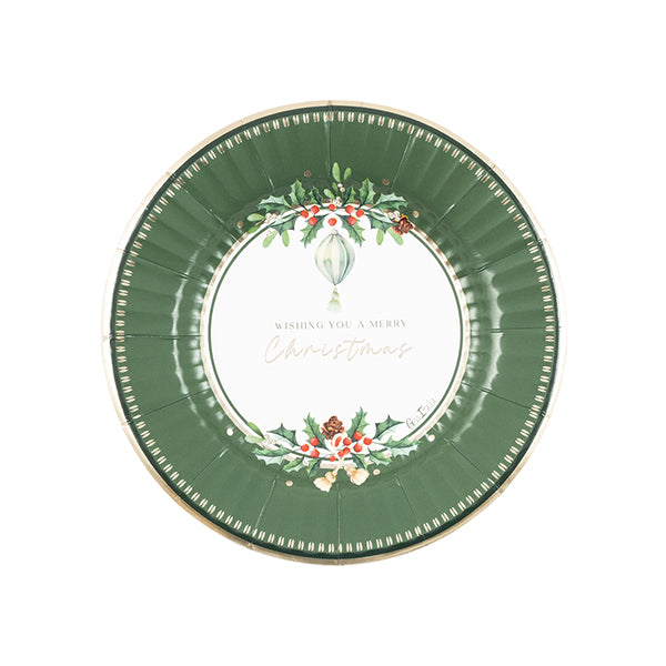 CF.8 PIATTI CM 21 MERRY CHRISTMAS TO YOU