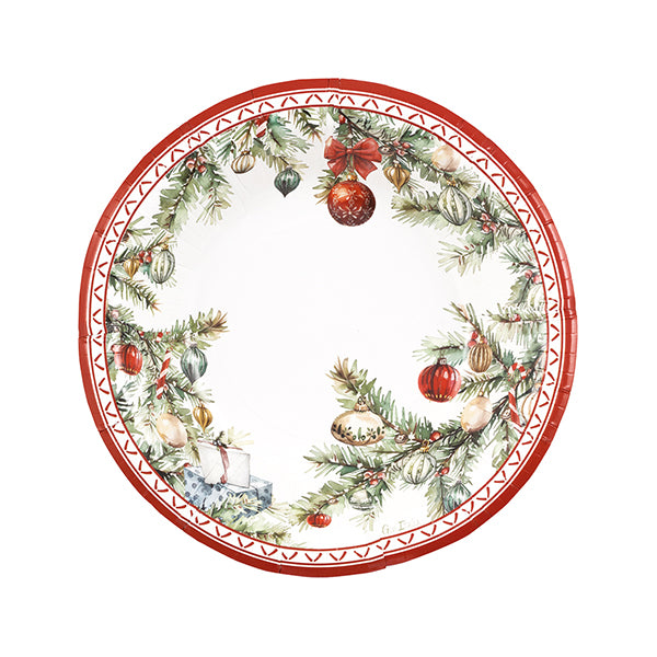 CF.8 PIATTI CM 24 CHRISTMAS GIFT