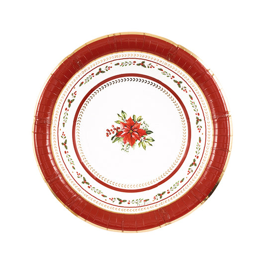 CF.8 PIATTI CM 24 RED ROYAL