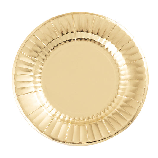 CF.8 PIATTI ROUND CM.27 ORO