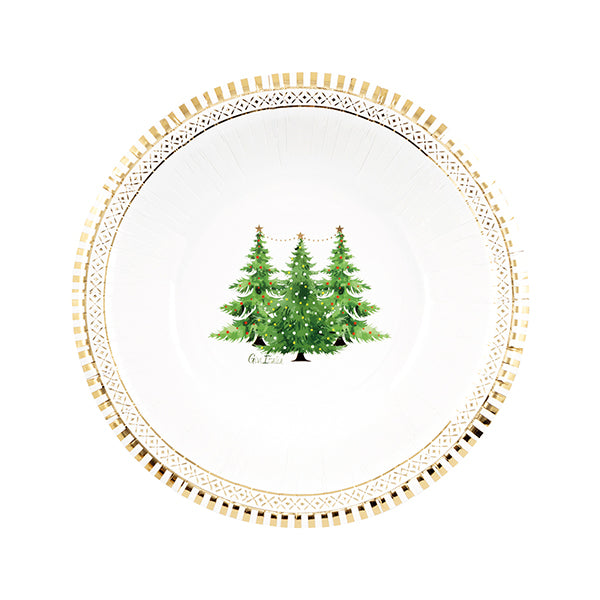 CF.8 FONDINE ROUND CM 24 GOLD TREES