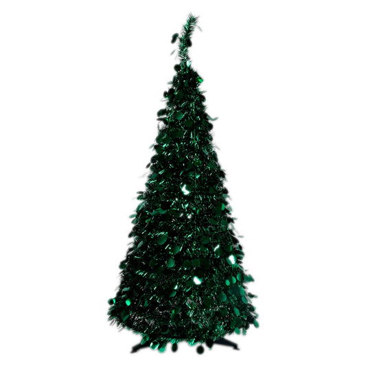 ALBERO CONO POP UP VERDE H.120CM PVC