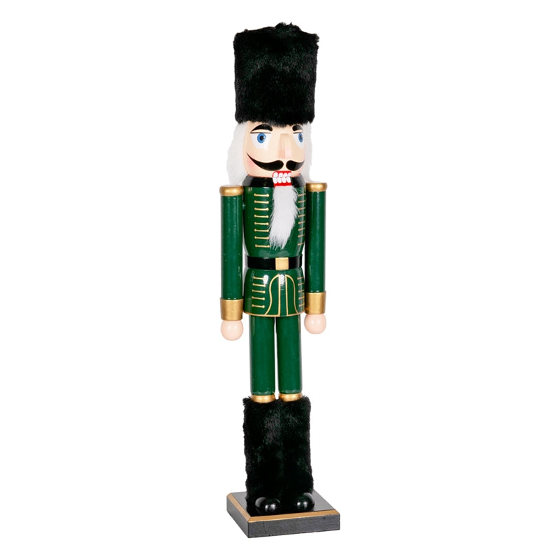 SCHIACCIANOCI VERDE H.61CM LEGNO