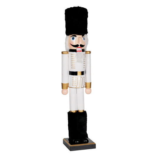 SCHIACCIANOCI BIANCO H.61CM LEGNO