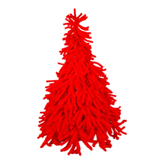 ALBERO CINIGLIA ROSSO H.210CM PVC