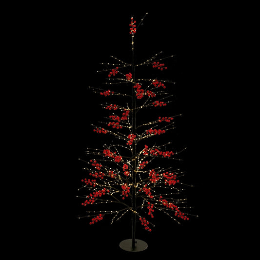 ALBERO BACCHE ROSSE D.150X240CM 2400L IP
