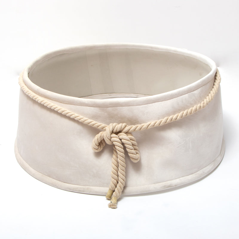 COPRIBASE VELLUTO BIANCO 65X53X23CM