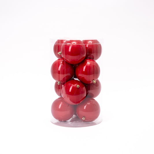 BOX SFERA D.15CM ROSSO