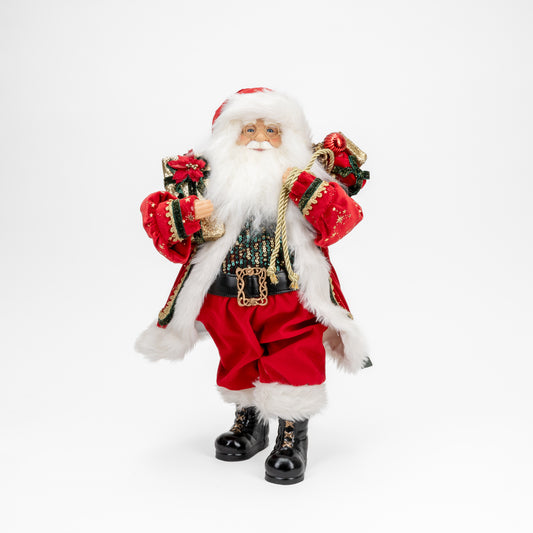 BABBO NATALE 48CM ELITE ROSSO